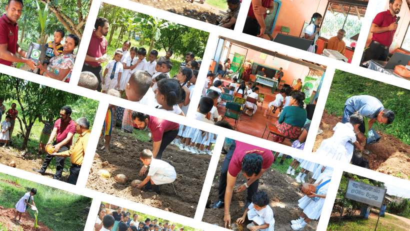 “Planting Seeds of Success” The 9th stage of Inspiring Young Minds in Coconut Cultivation at A/Upulwehera Junior School